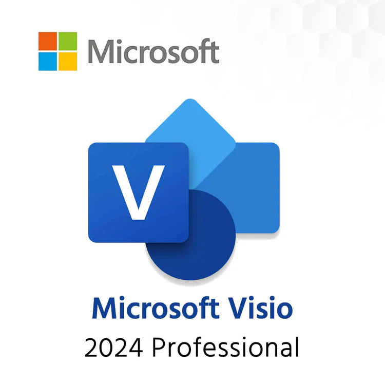 Microsoft Visio 2024 Professional for 1 Device | Lifetime License | Windows